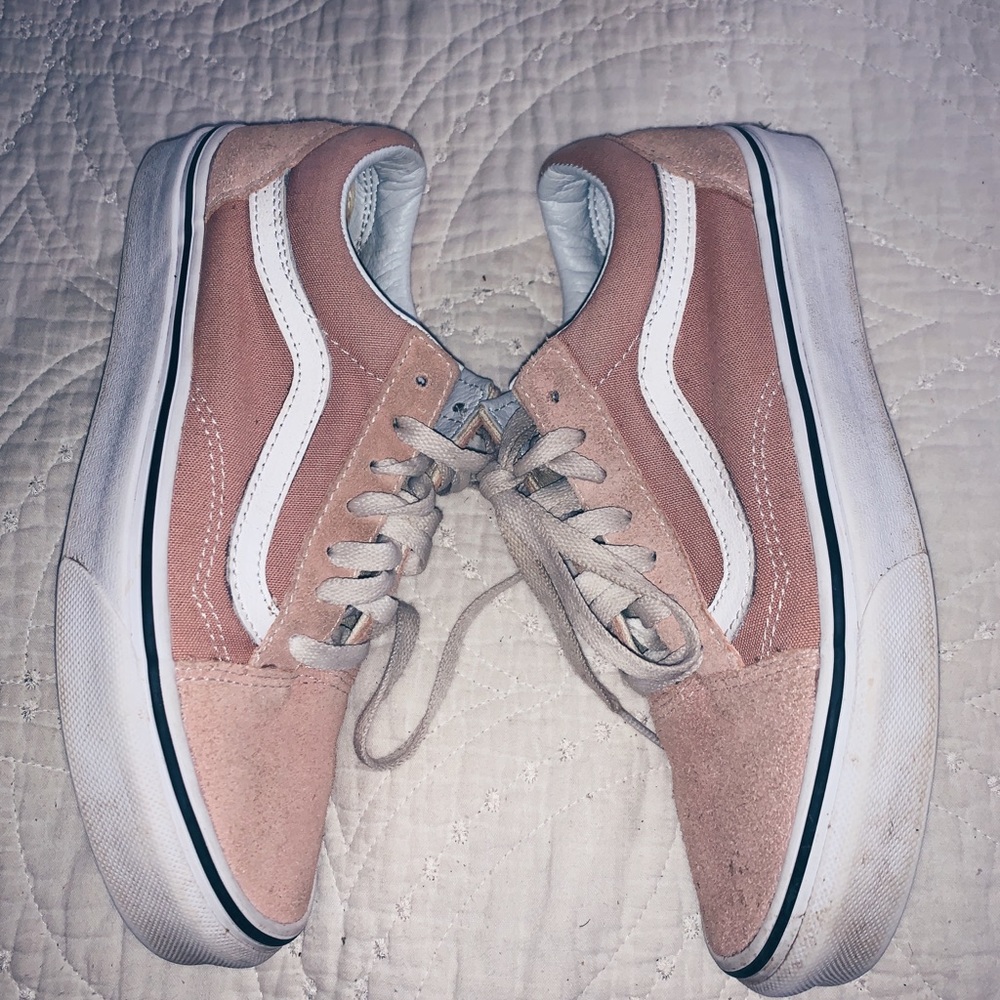 Mauve Pink Low Top Vans